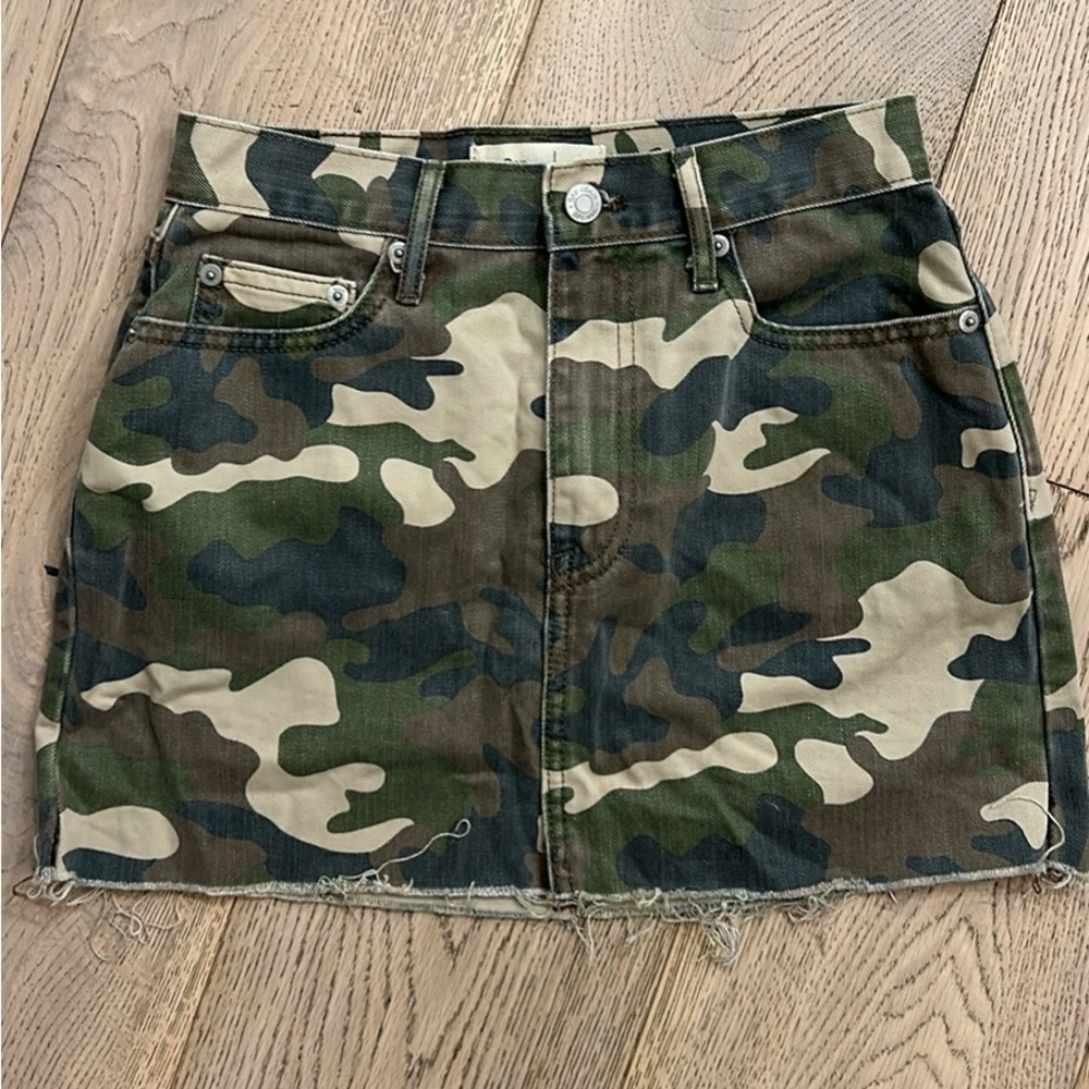 The Gap Camo Skirt